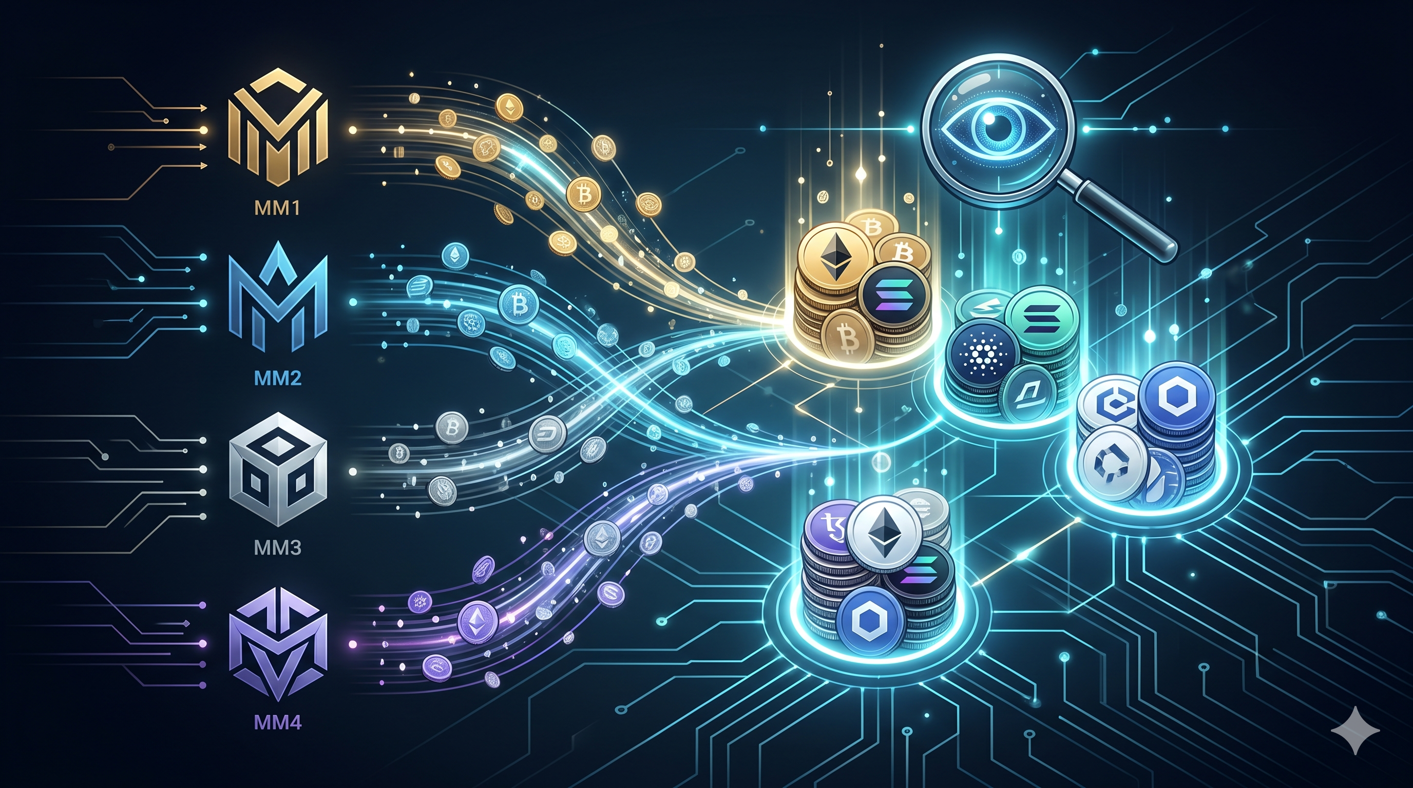 Siga o dinheiro inteligente: Quais altcoins são as 4 principais escolhidas pelos criadores do mercado?