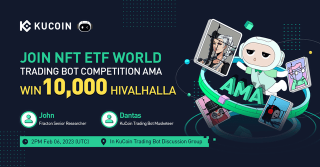 Join the NFT ETF World, Trading Bot Competition AMA — The Introduction of Trading Bot Event