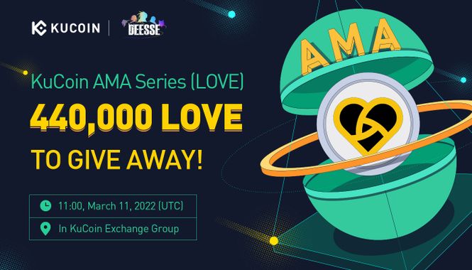 KuCoin AMA With Deesse (LOVE) — A New Generation GameFi Project With Advanced Game Features Includes NFTs, Avatar Wearables, and Collectibles