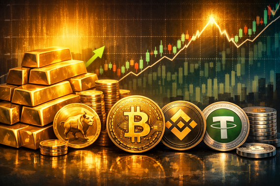 Proteja-se contra a volatilidade do preço da criptomoeda enquanto o ouro se aproxima de máximas históricas: Além do XAUT, quais ativos cripto defensivos estão ganhando atenção?