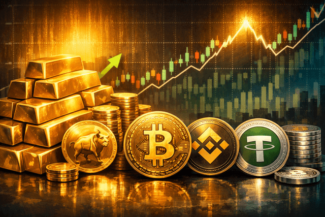 Lindungi Harga Kripto Seiring Emas Mendekati Rekor Tertinggi: Di Luar XAUT, Aset Kripto Defensif Mana yang Mulai Mendapat Perhatian?