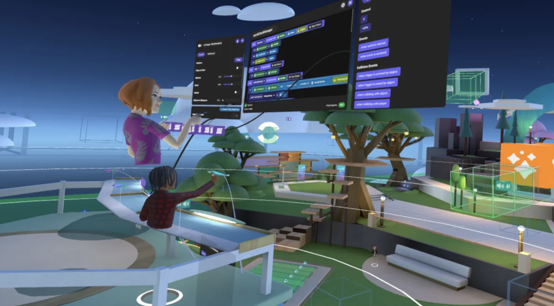 Horizon Worlds เป็นโลกเสมือนที่เน้นใช้ในการประชุมและสื่อสารออนไลน์