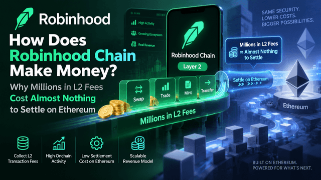 How Does Robinhood Chain Make Money? Why Millions in L2 Fees Cost Almost Nothing to Settle on Ethereum
