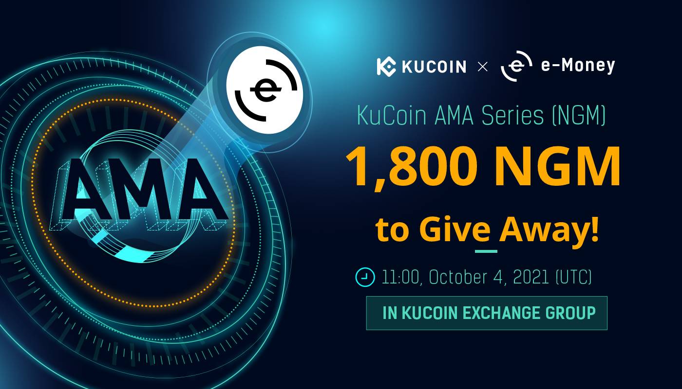 KuCoin AMA with e-Money — The Next Generation Stablecoins for the Internet of Money
