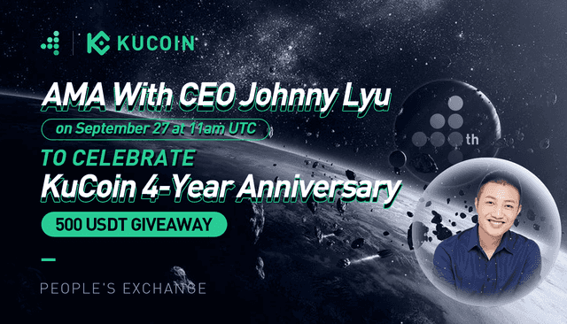 KuCoin CEO Johnny Recaps Milestones As KuCoin Turns 4 and Shares a New Direction Moving 4ward
