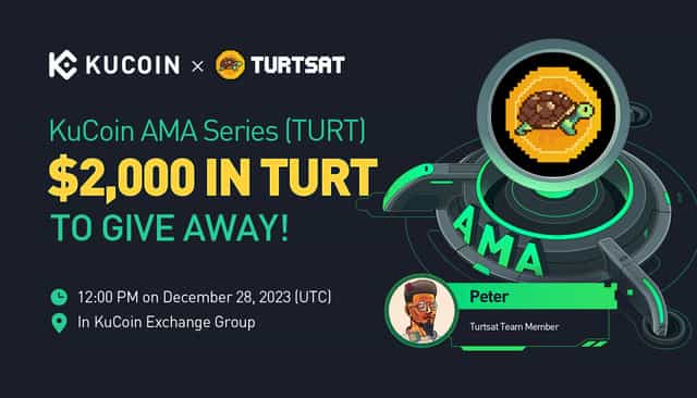 KuCoin AMA With TurtSat (TURT) — A Gitcoin-Inspired Platform for Building, Donating, and Impacting Bitcoin Ordinals & BRC-20 
