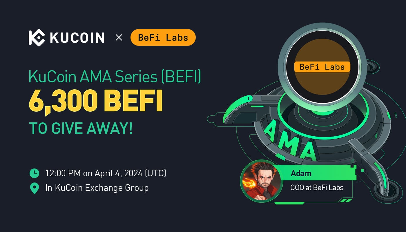 KuCoin AMA With BeFi Labs — Multi Wallet Integration with BRC20 & Ordinals