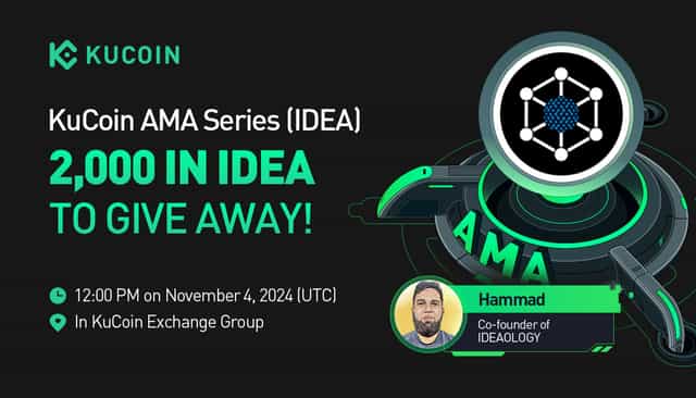 KuCoin AMA With Ideaology (IDEA) — Creating a Seamless Network for Innovators, Developers, and Investors with Blockchain Technology