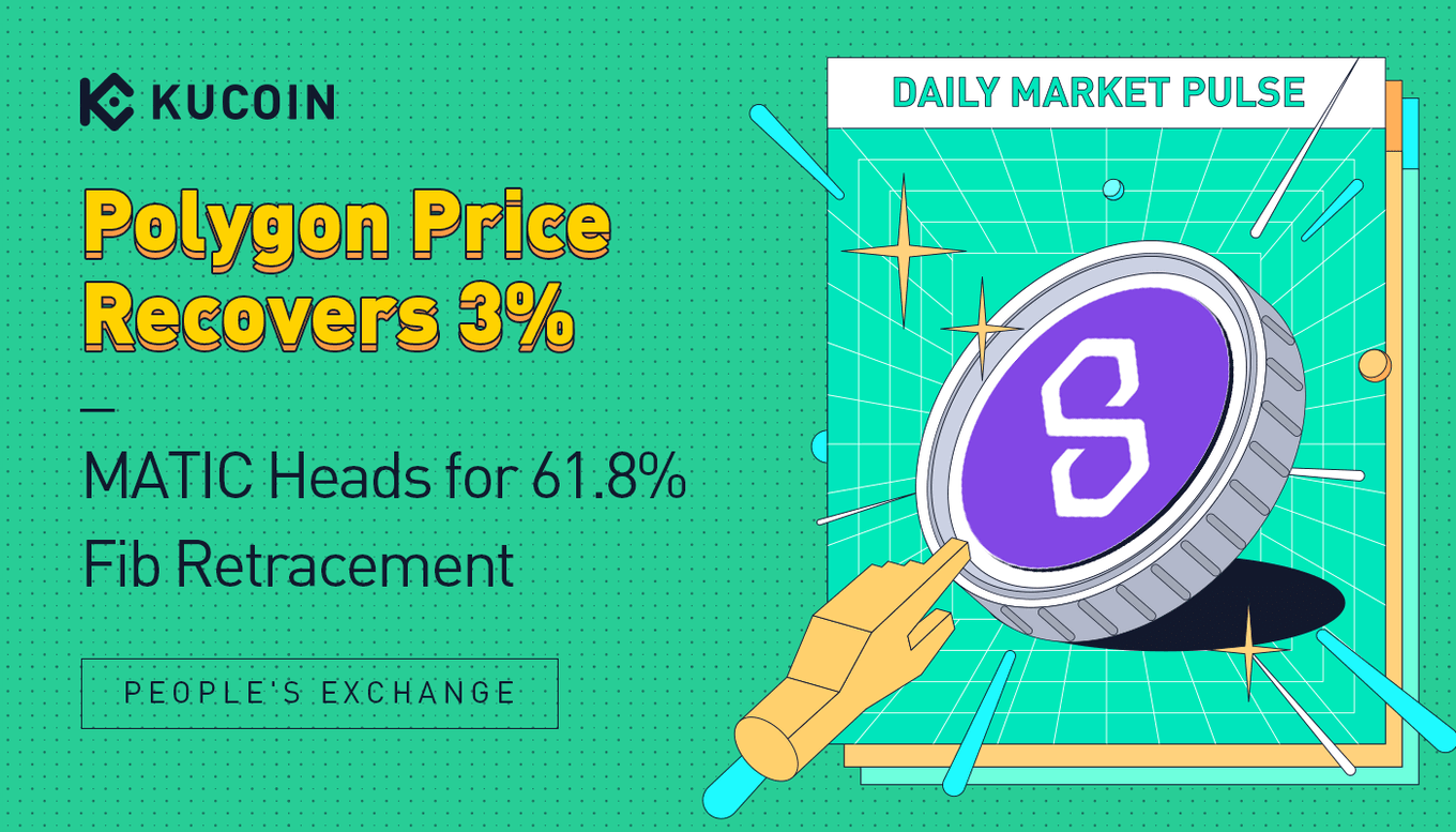 Polygon Price Recovers 3%, MATIC Heads for 61.8% Fib Retracement