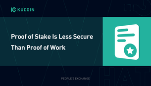 Proof of Stake Is Less Secure Than Proof of Work