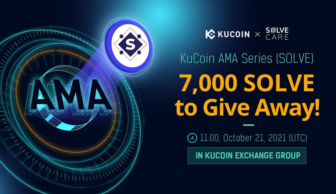 KuCoin AMA with Solve.Care — A Revolution in Healthcare