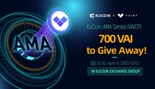 KuCoin AMA With VAIOT — Digitizing Business Processes by Combining Artificial Intelligence and Blockchain