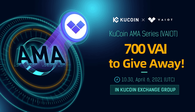 KuCoin AMA With VAIOT — Digitizing Business Processes by Combining Artificial Intelligence and Blockchain