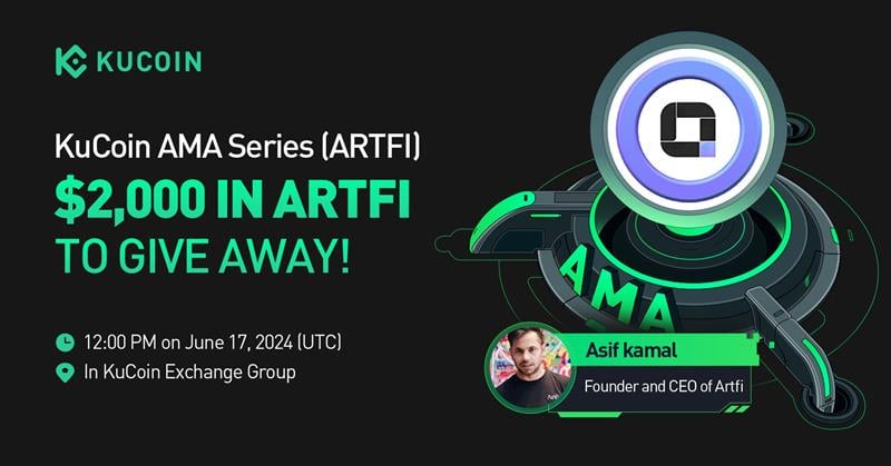 KuCoin AMA With Artfi (ARTFI) — Revolutionizing Art Investment with Blockchain and AI