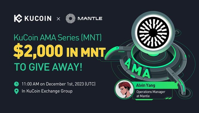 KuCoin AMA With Mantle Network (MNT) — The Mass Adoption of Token-Governed Technologies