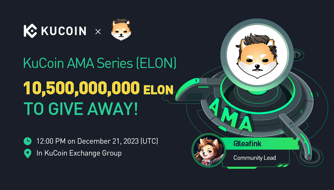 KuCoin AMA With Dogelon Mars (ELON) — Getting To Know More About The New Face of the Future
