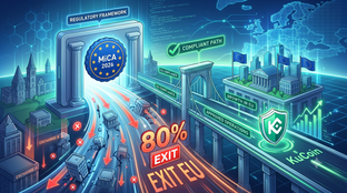 Regulación MiCA 2026: Por qué el 80% de los exchanges de criptomonedas saldrán de la UE y cómo KuCoin se mantiene en cumplimiento