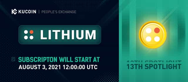 Walkthrough: Join Lithium (LITH) Token Sale on KuCoin Spotlight