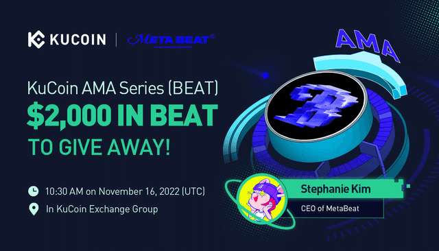 KuCoin AMA With MetaBeat (BEAT) — A Vision Embarked on a Value-Sharing Economy