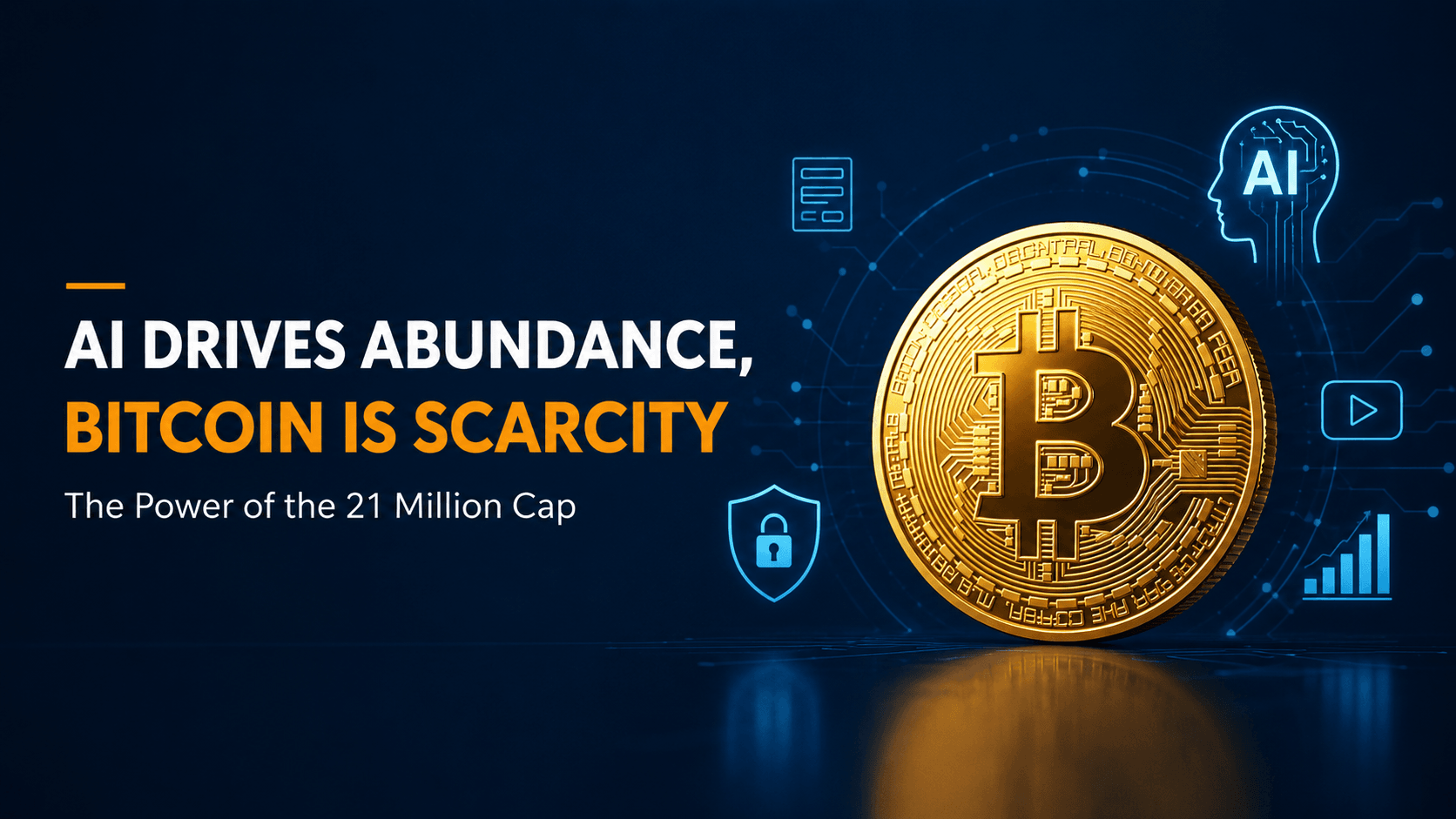ทำไมปริมาณ Bitcoin ที่จำกัดจึงมีมูลค่าเพิ่มขึ้นเมื่อ AI ทำให้ทุกอย่างอื่นอุดมสมบูรณ์