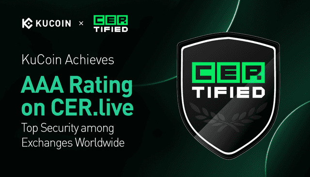 KuCoin Đạt Điểm AAA trên CER.live: Một Tiêu Chuẩn Mới Trong An Toàn Tiền Điện Tử