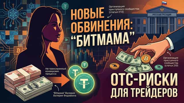 「Bitmama」ヴァレリア・フェドヤキナに対する新たな刑事告訴：OTC取引所のリスクについて暗号資産トレーダーが知るべきこと