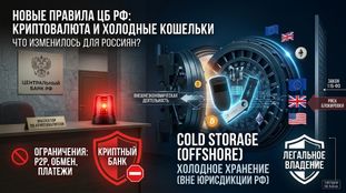 CBR Permits Cryptocurrency Storage on Cold Wallets: What This Means for Russian Investors