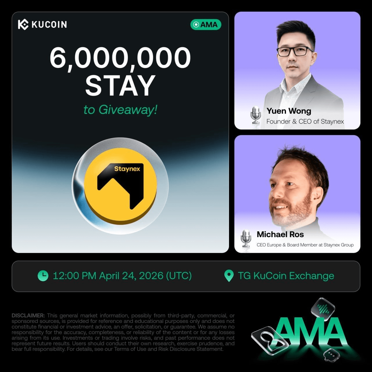 AMA de KuCoin con Staynex (STAY)