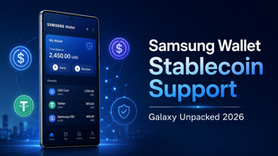 Samsung подтверждает поддержку стейблкоинов для Samsung Wallet на Galaxy Unpacked 2026