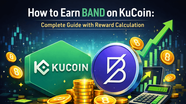 KuCoin पर BAND कमाने का तरीका: पुर्ण गाइड जिसमें पुरस्कार गणना शामिल है