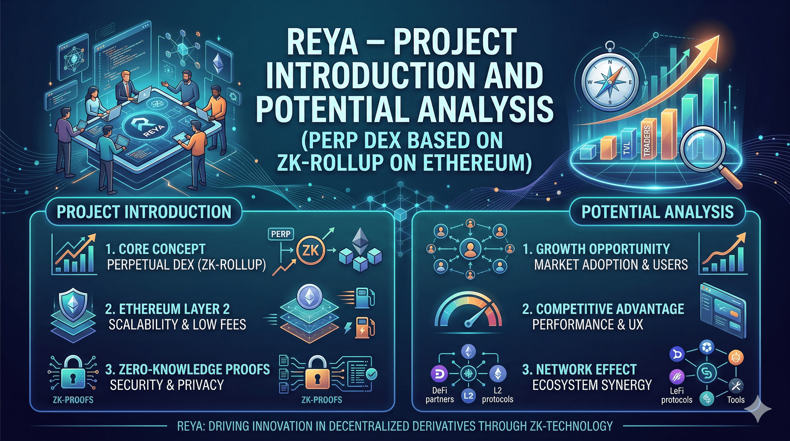 Reya – การแนะนำโครงการและการวิเคราะห์ศักยภาพ (Perp DEX ที่ใช้ ZK-Rollup บน Ethereum)