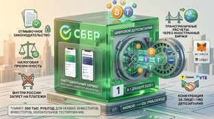 Sberbank's Crypto Wallet and Depositary: When and How the Bank's Crypto Services Will Launch
