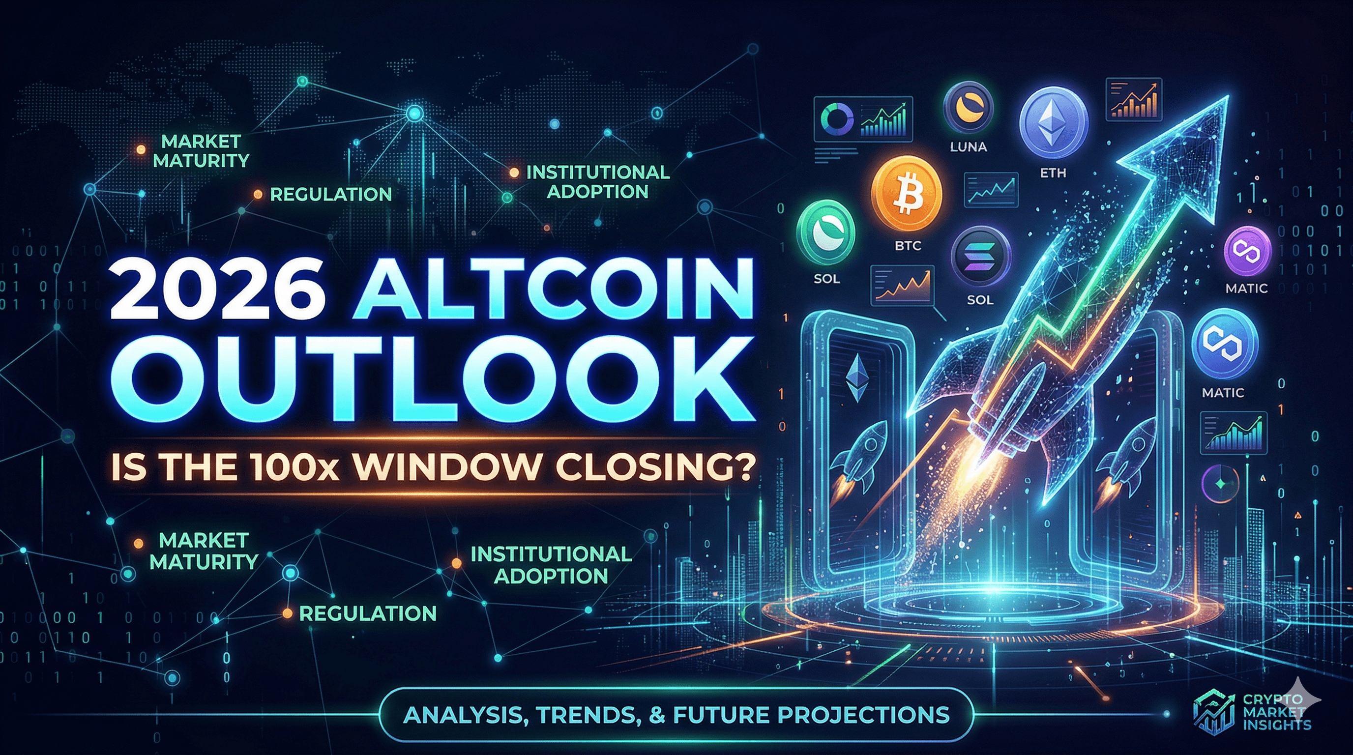 แนวโน้ม altcoin ปี 2026: ช่วงเวลา 100x กำลังปิดลงหรือไม่?