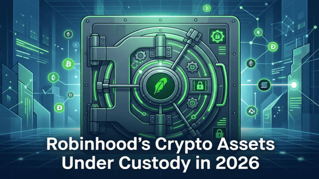 สินทรัพย์คริปโตที่ Robinhood ดูแลในปี 2026