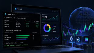 Pagsusuri sa Surf Skill CLI: Paano Ginagawang Mas Epektibo ng Bagong AI Tool ang mga Agente gamit ang Totoong Data sa Cryptocurrency, DeFi TVL at Mga Tren sa Social Media