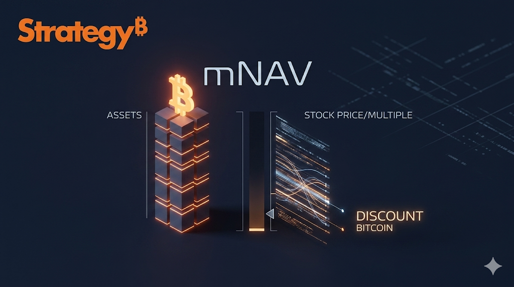 What is Strategy's mNAV?