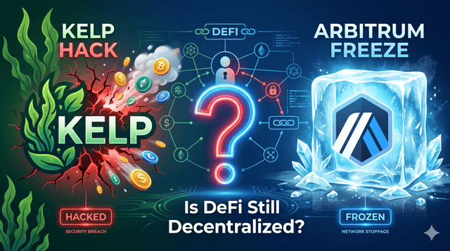 Kelp Hack & Arbitrum Freeze: Is DeFi Still Decentralized?