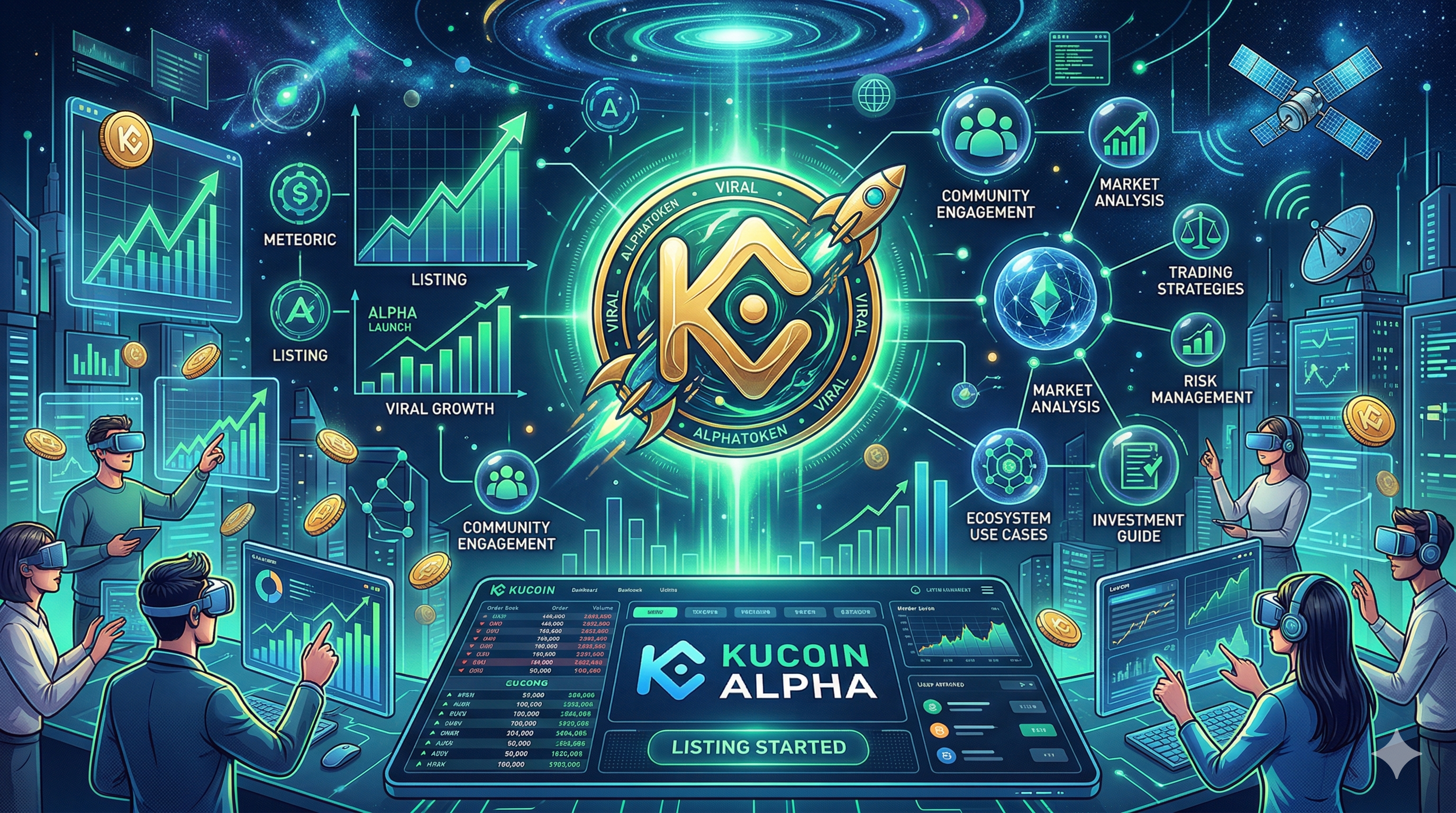 ABCDEFG คืออะไร? คู่มือครบถ้วนเกี่ยวกับโทเค็นที่ได้รับความนิยมที่จดทะเบียนบน KuCoin Alpha (และวิธีซื้อมัน)