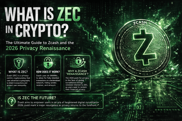 What is ZEC in Crypto? The Ultimate Guide to Zcash and the 2026 Privacy Renaissanc