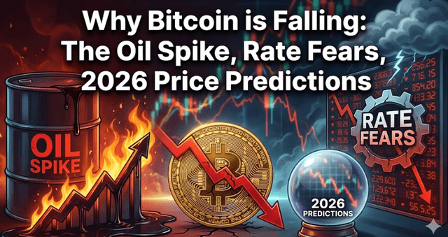 Почему падает bitcoin: рост цен на нефть, опасения по поводу ставок и прогнозы цены на 2026 год