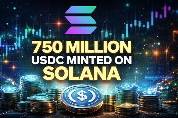 Circle Minted 750 Million USDC on Solana in a Single Day: Does That Mean New Money Is Entering the Crypto Market?