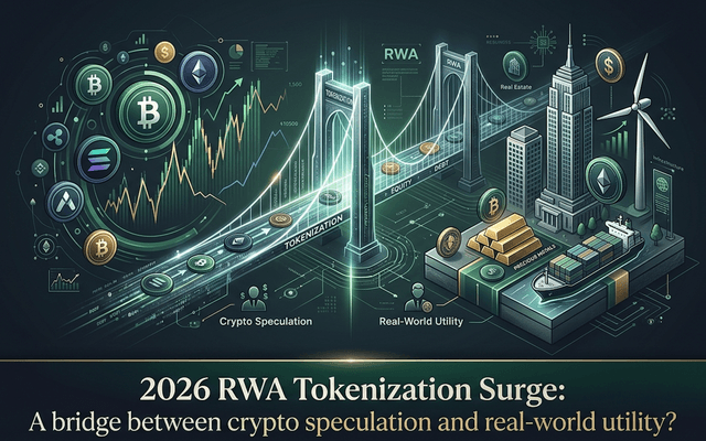 Всплеск токенизации RWA в 2026 году: мост между криптовалютной спекуляцией и реальной полезностью?