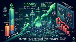 Spotify Mencapai 300 Juta Pelanggan Berbayar pada Q2 2026 saat Saham Anjlok karena Panduan Lemah