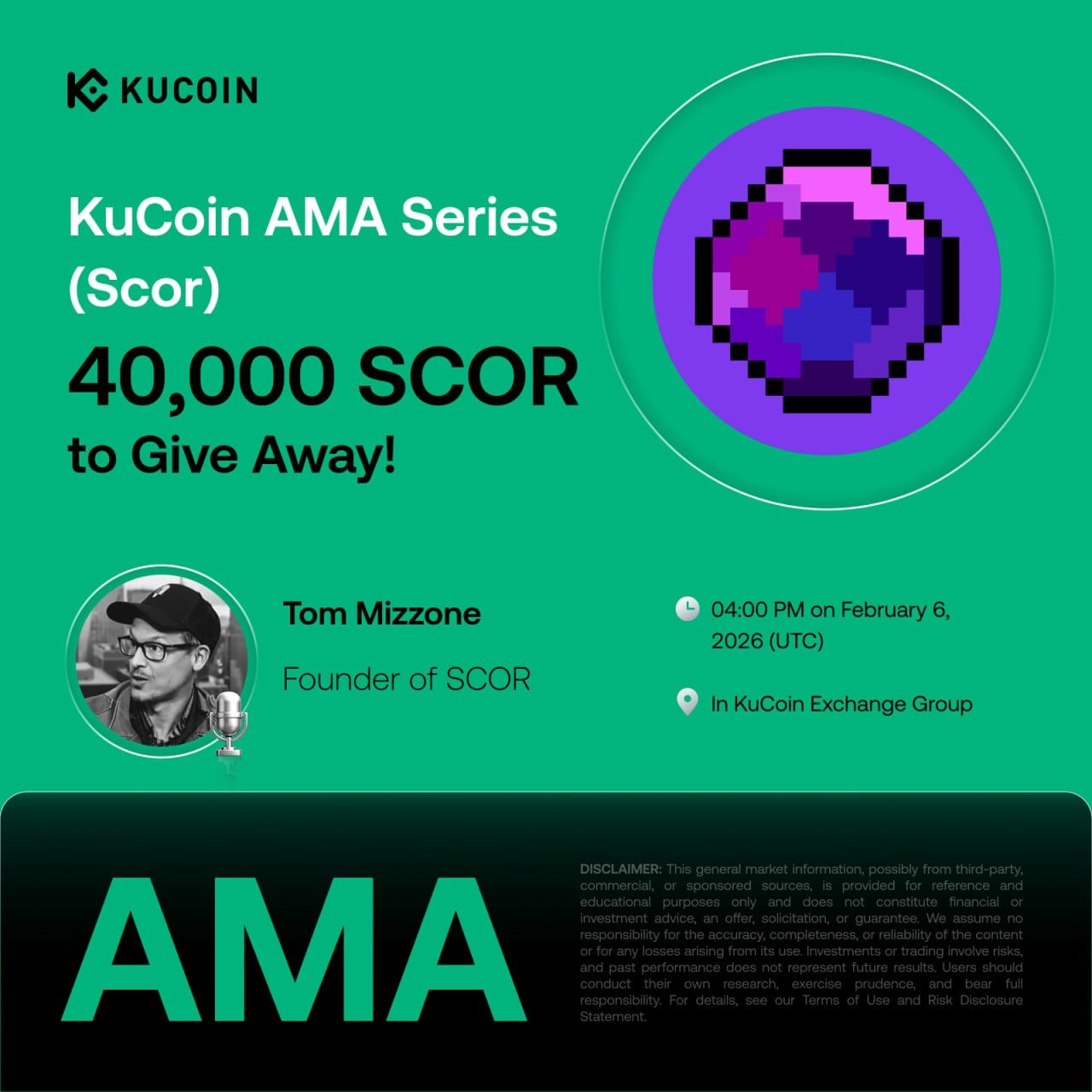 KuCoin AMA With Scor (SCOR)