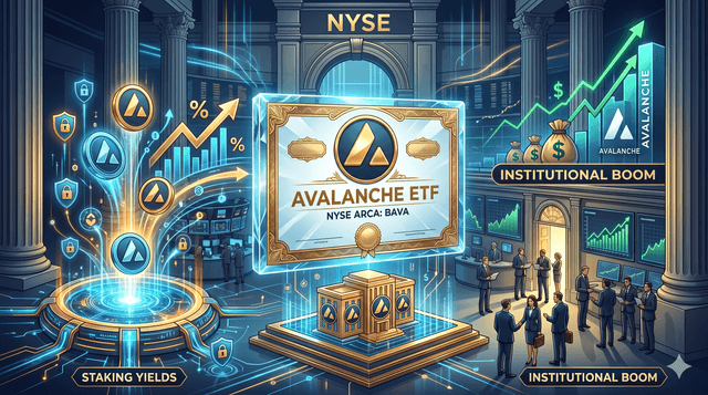 Bitwise Avalanche ETF BAVA Hits NYSE: Staking Yields Open Door to Institutional Avalanche Boom