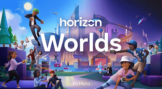 Horizon Worlds by Meta – A platform for communication and social interaction via avatars on VR or web