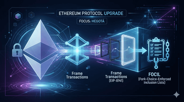 Ethereum Developers Target Privacy Changes in Hegotá: Frame Transactions and FOCIL Explained