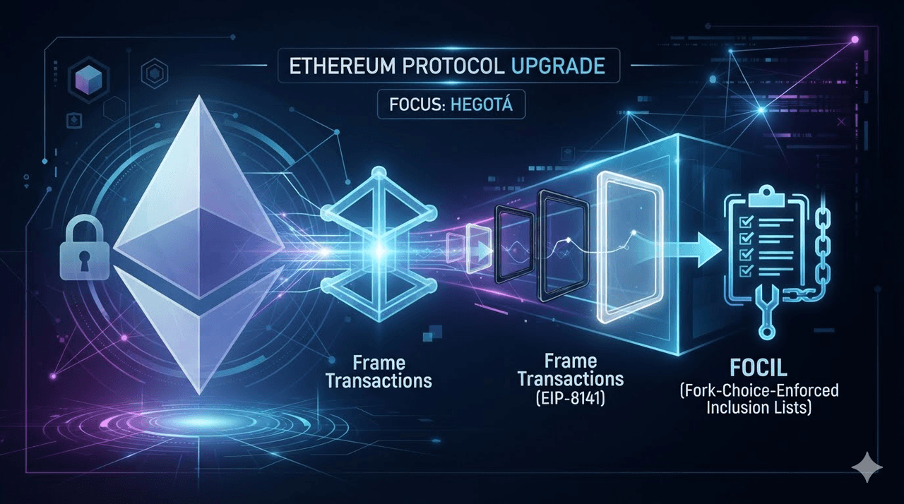 นักพัฒนา Ethereum มุ่งเน้นการเปลี่ยนแปลงด้านความเป็นส่วนตัวใน Hegotá: อธิบาย Frame Transactions และ FOCIL