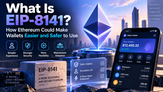EIP-8141 คืออะไร? Ethereum อาจทำให้วอลเล็ตใช้งานง่ายและปลอดภัยยิ่งขึ้น