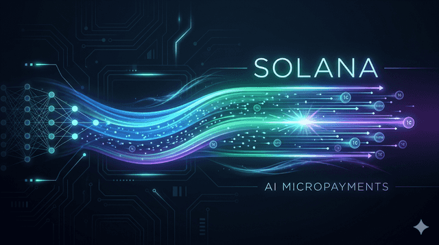 Why is Solana particularly suited for AI-driven micropayments compared to other blockchains?